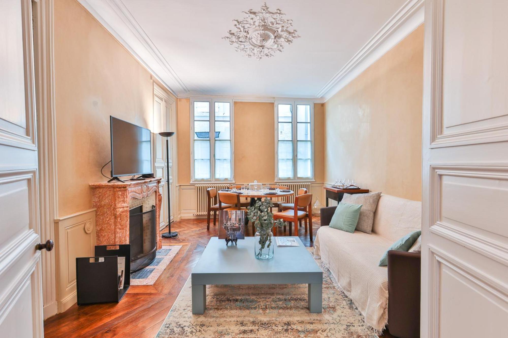 Le Cordon Bleu # Vieux-Cognac # Jardin Apartment Luaran gambar